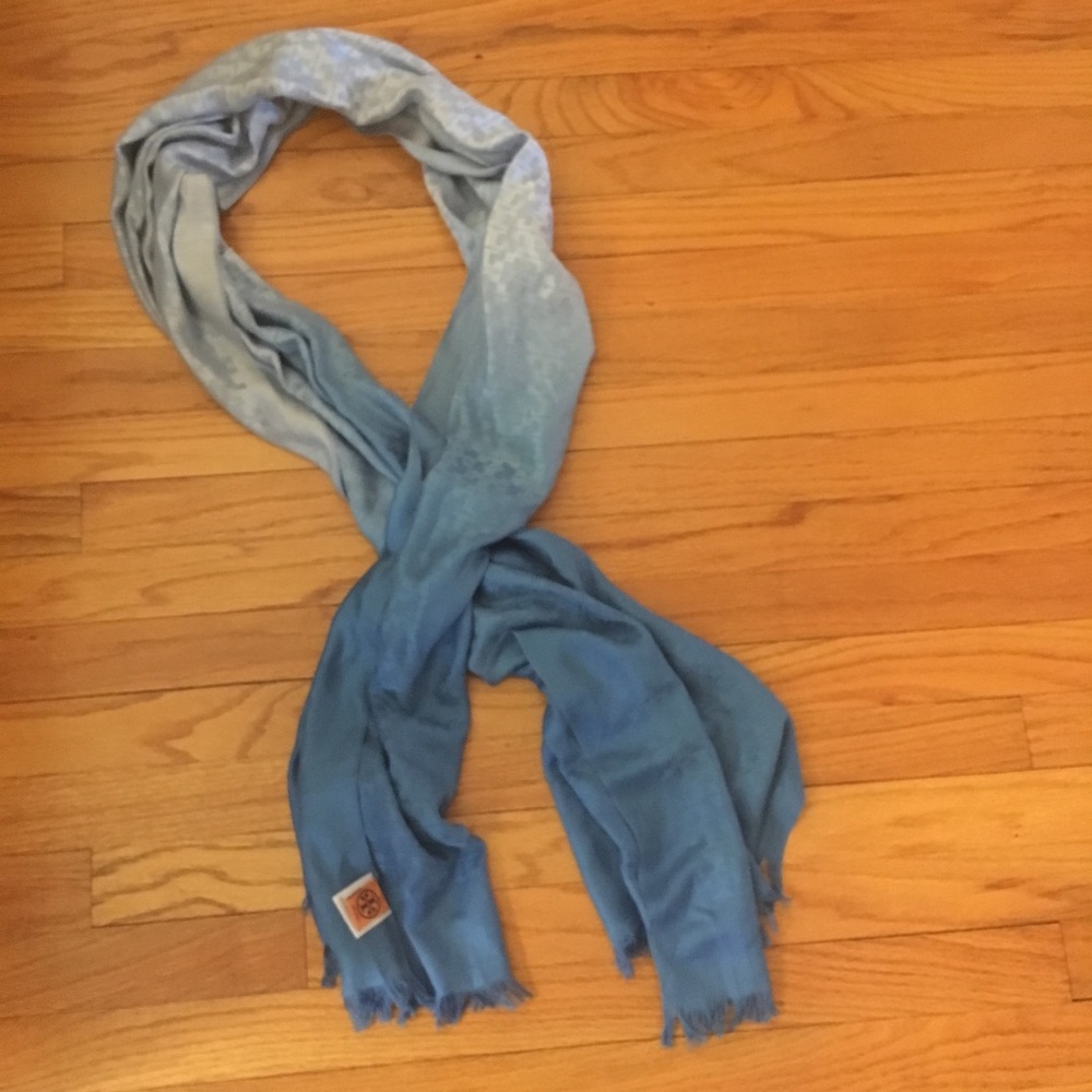 Tory Burch | Blue Ombre Scarf